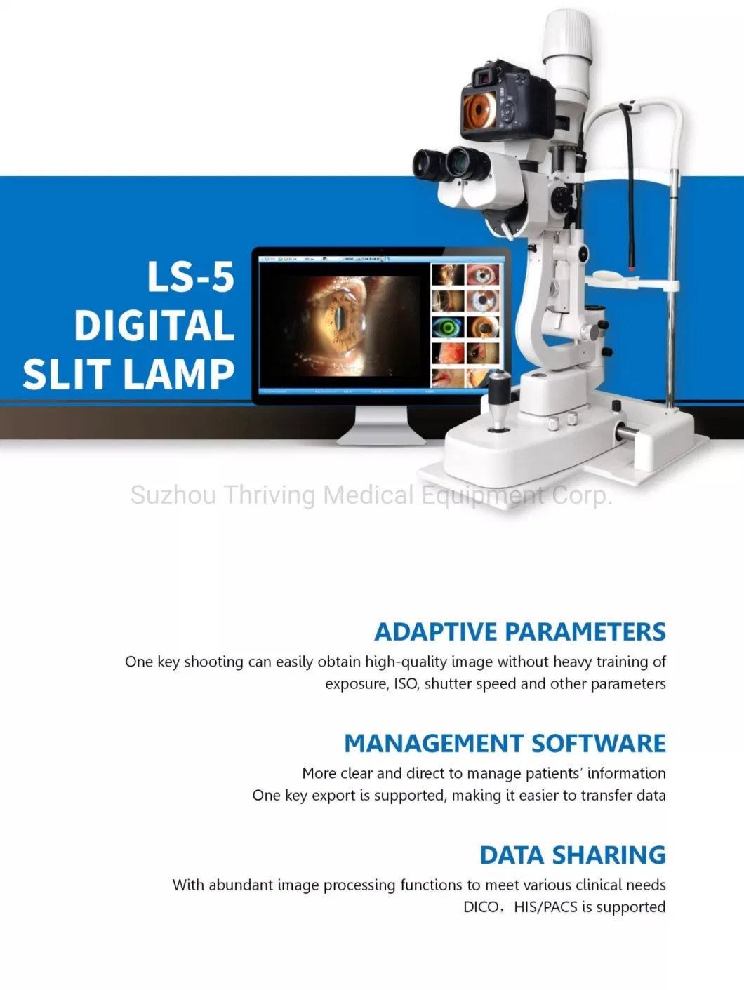 Cheapest Digital Slit Lamp Ophthalmology Slit Lamp Ophthalmic Microscope Optical Equipments Eye Testing