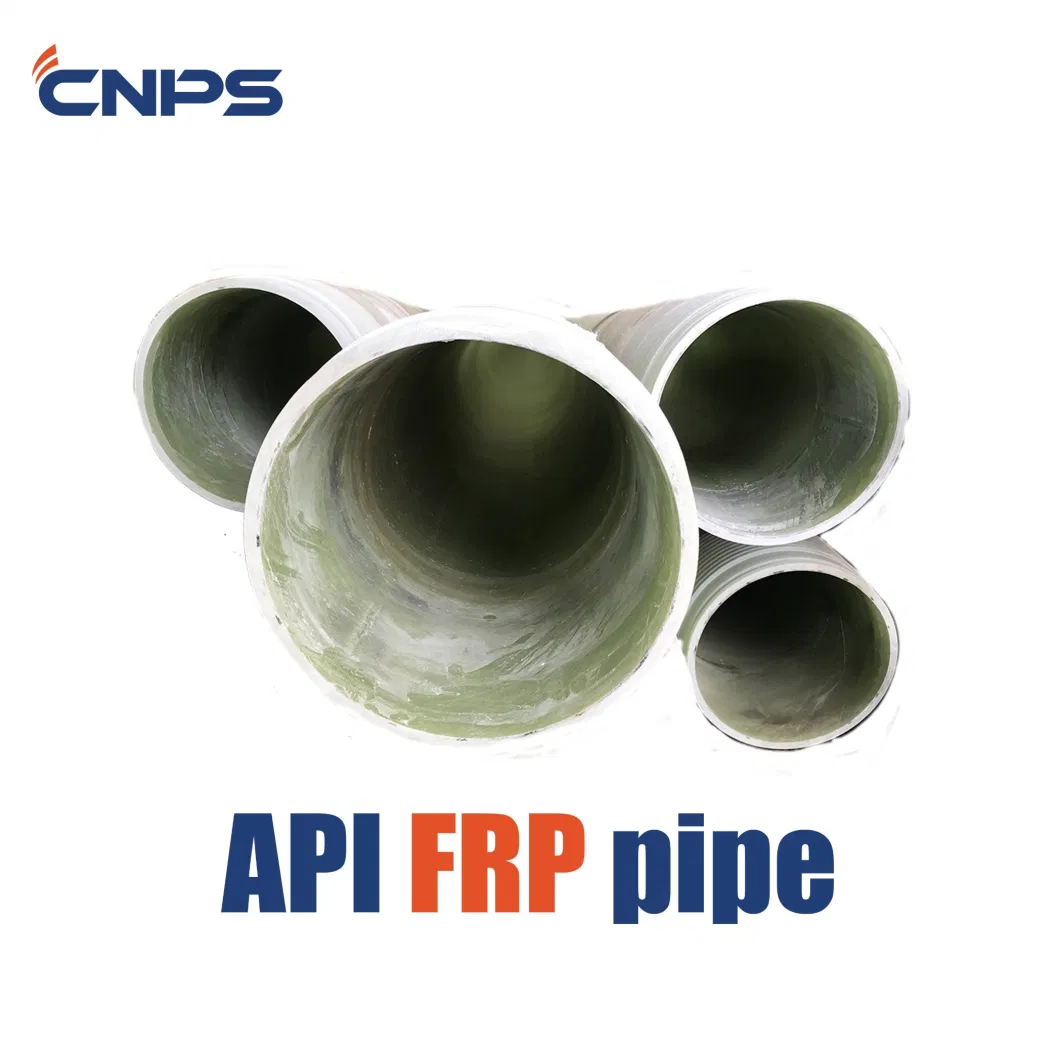 API 15hr Connection Fiberglass Pipe Systems Tube for Oil and Gas Well