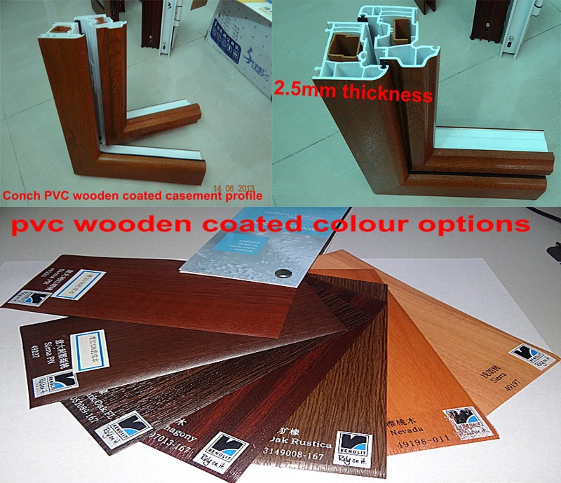 Used Vinyl Plastic UPVC Glass Windows Price List for Sale in Malaysia with Grille